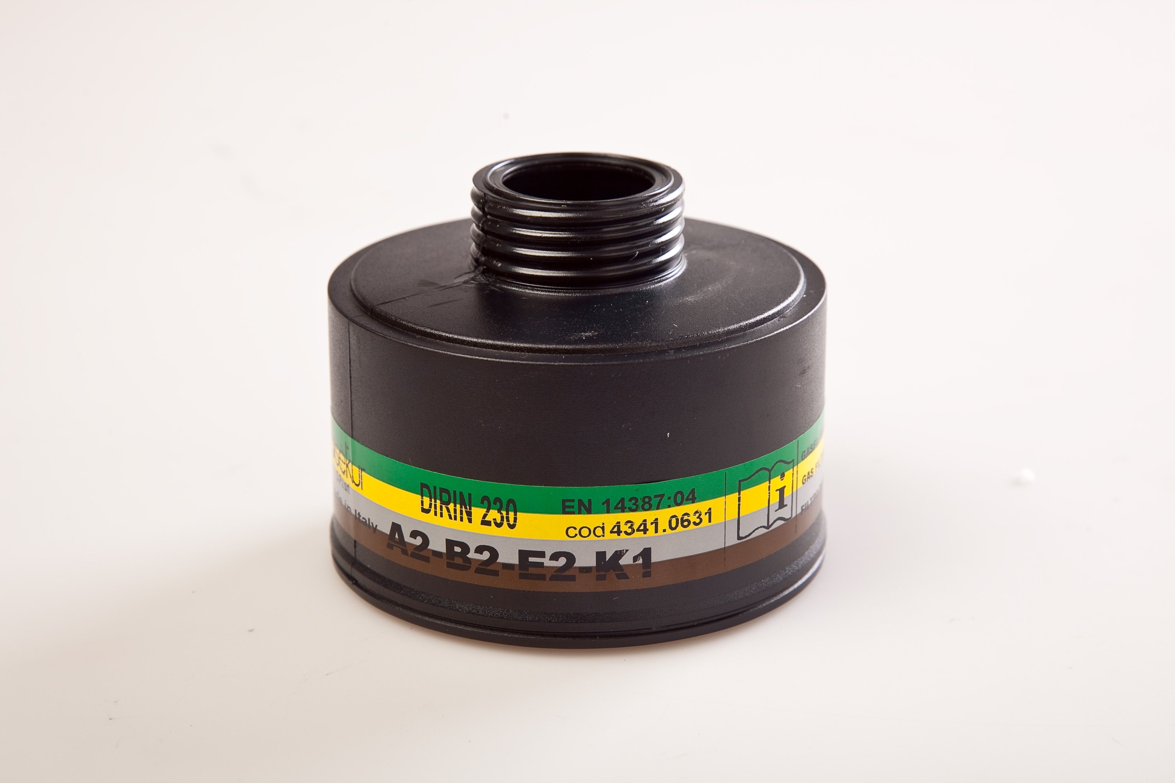 Mehrbereichsfilter DIRIN 230 A2B2E2K1 Rundgewinde EN 148-1