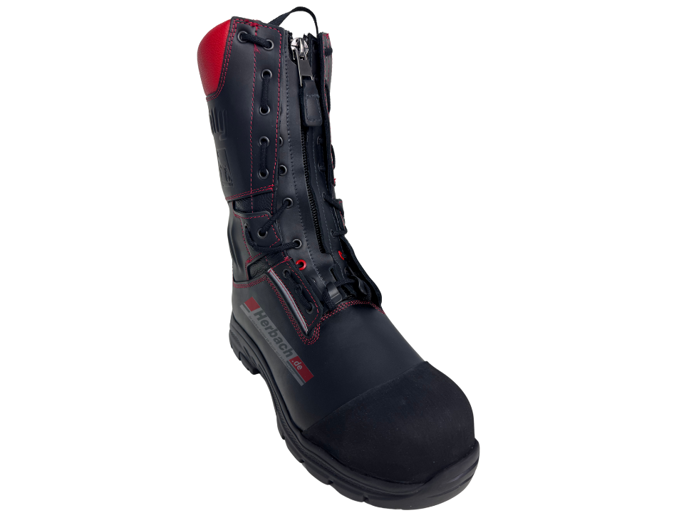 JOLLY-Feuerwehr-Schnürstiefel RED FLAME 9352/A vorne