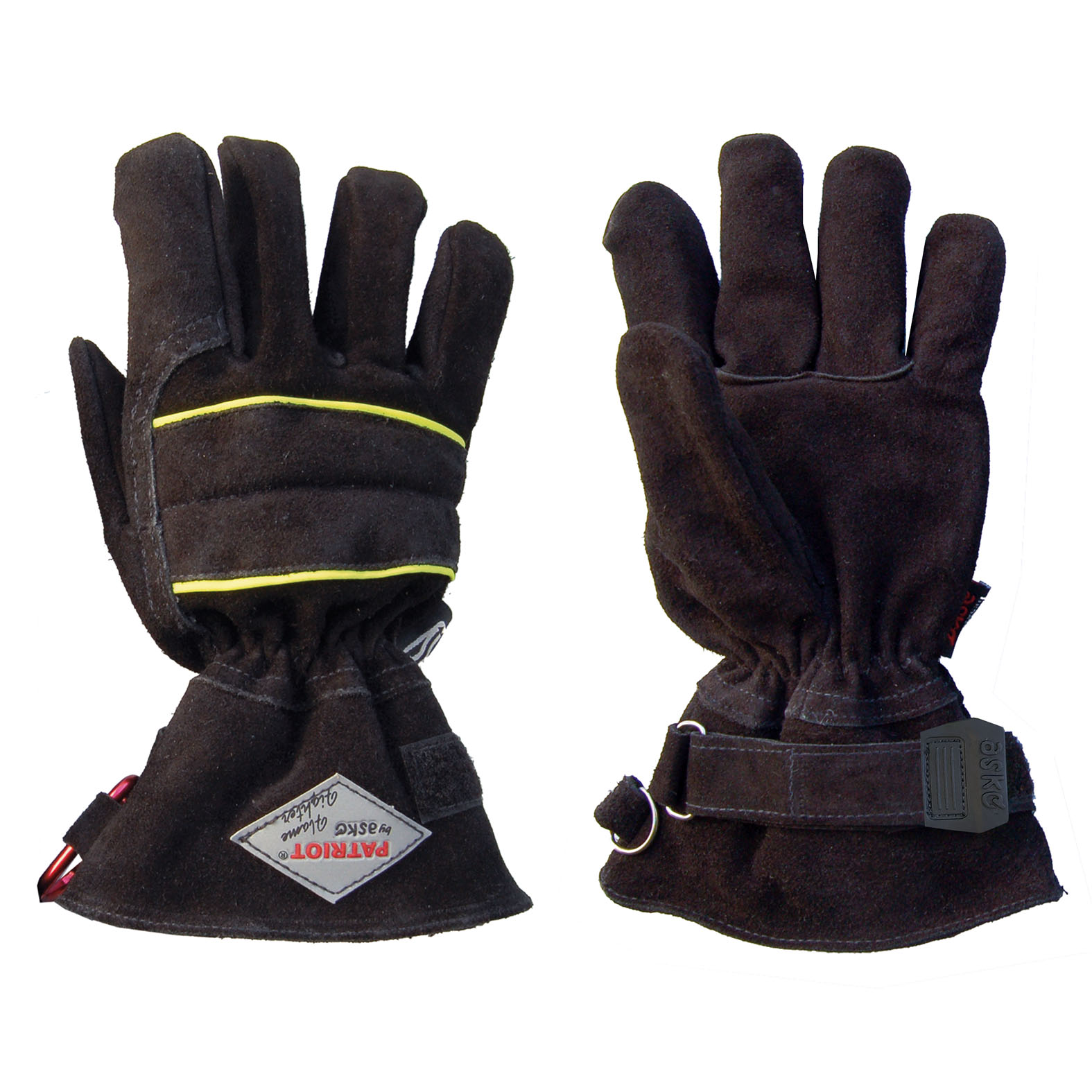 ASKÖ Feuerwehrhandschuh PATRIOT Flame Fighter, kurze Stulpe