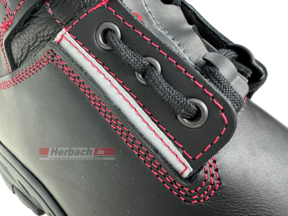 JOLLY-Feuerwehr-Schnürstiefel RED FLAME 9352/A Reflektor