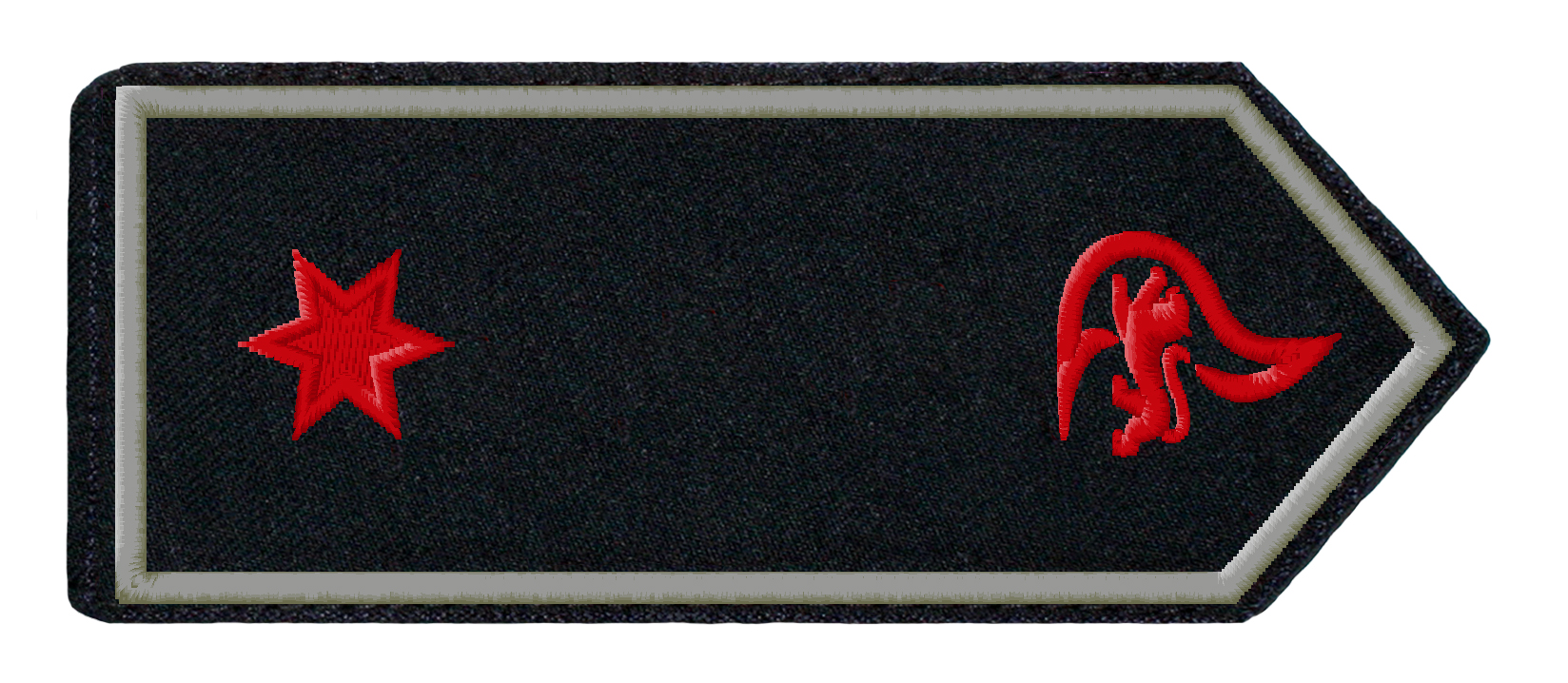 Dienstgrad-Schulterstücke BaWü Brandmeister Anwärter