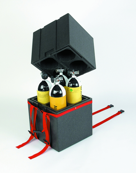 Pressluft-Flaschen-Box EPP 4/6