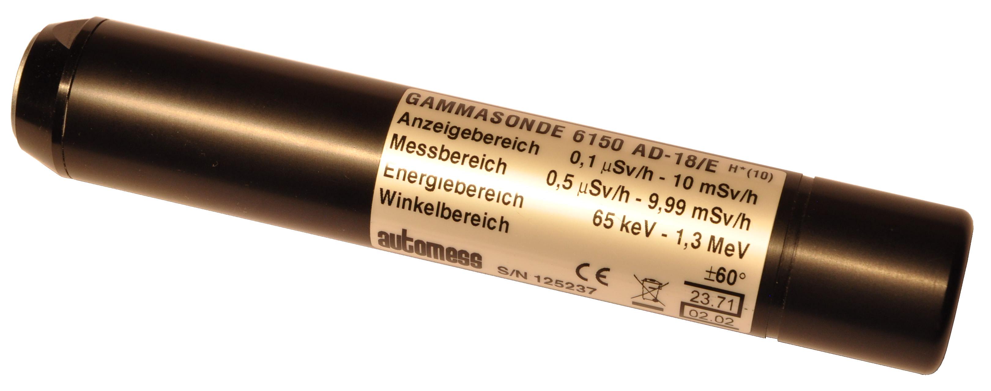 Gammasonde 6150AD-18/E für niedrige Dosisleistungen