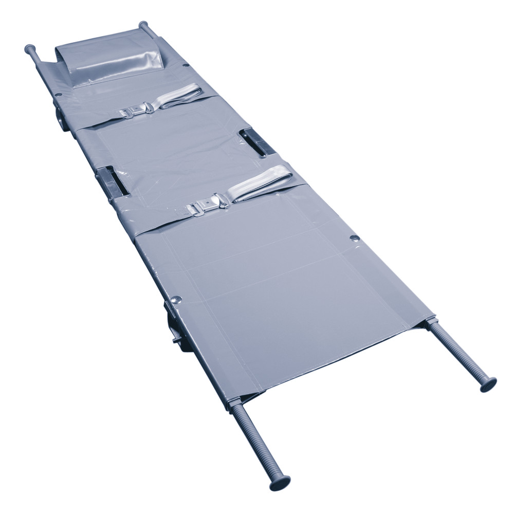 Krankentrage K 2-fach klappbar, 4G / 4 Gleitfüße