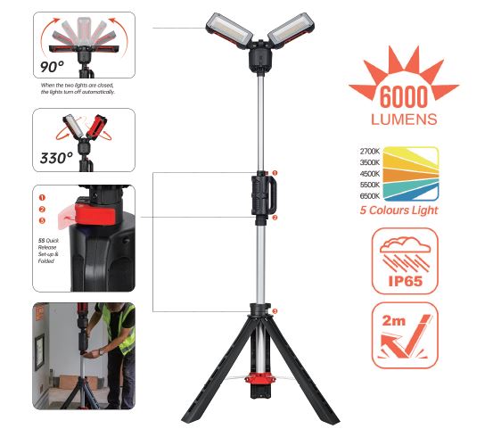 ACCULUX WL6000 LED Strahler