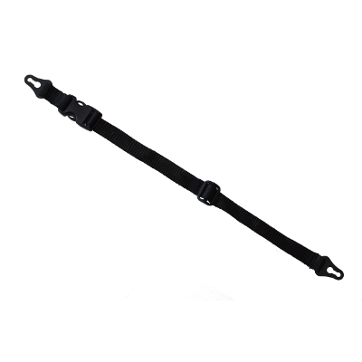 Kinnriemen aus Gurtband 20 mm mit 2-Punkt Aufhängung