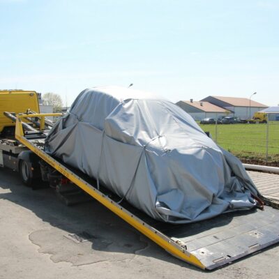 Abschleppdecke für E-Autos
