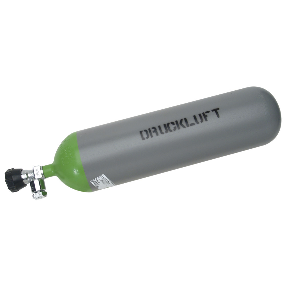 Druckluftflasche (Arbeitsluft) 6 l/ 300 bar, unbefüllt