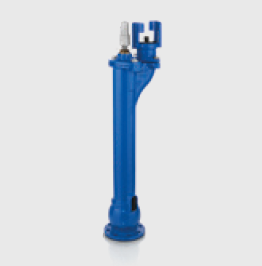 Unterflurhydrant DN 80, Form AD1 mit Gummideckel