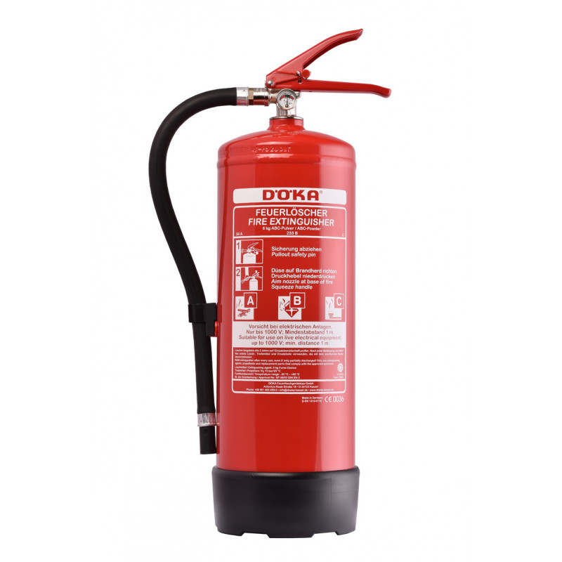 ABC-Pulverfeuerlöscher Dauerdruck DÖKA GN12A