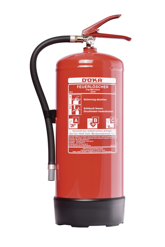 ABC-Pulverfeuerlöscher Dauerdruck DÖKA GN9A - 15 LE