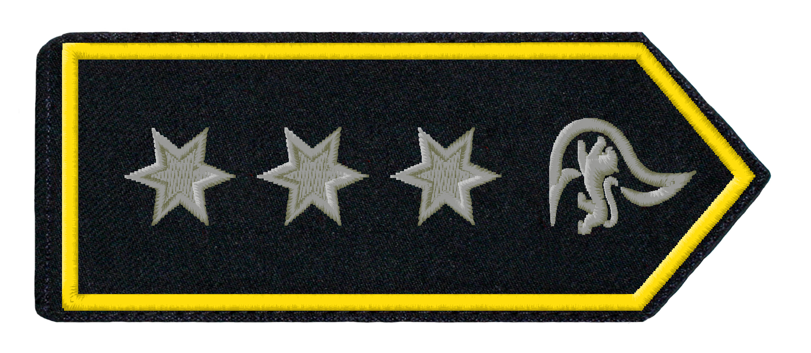 Dienstgrad-Schulterstücke BaWü Brandamtmann (A11)