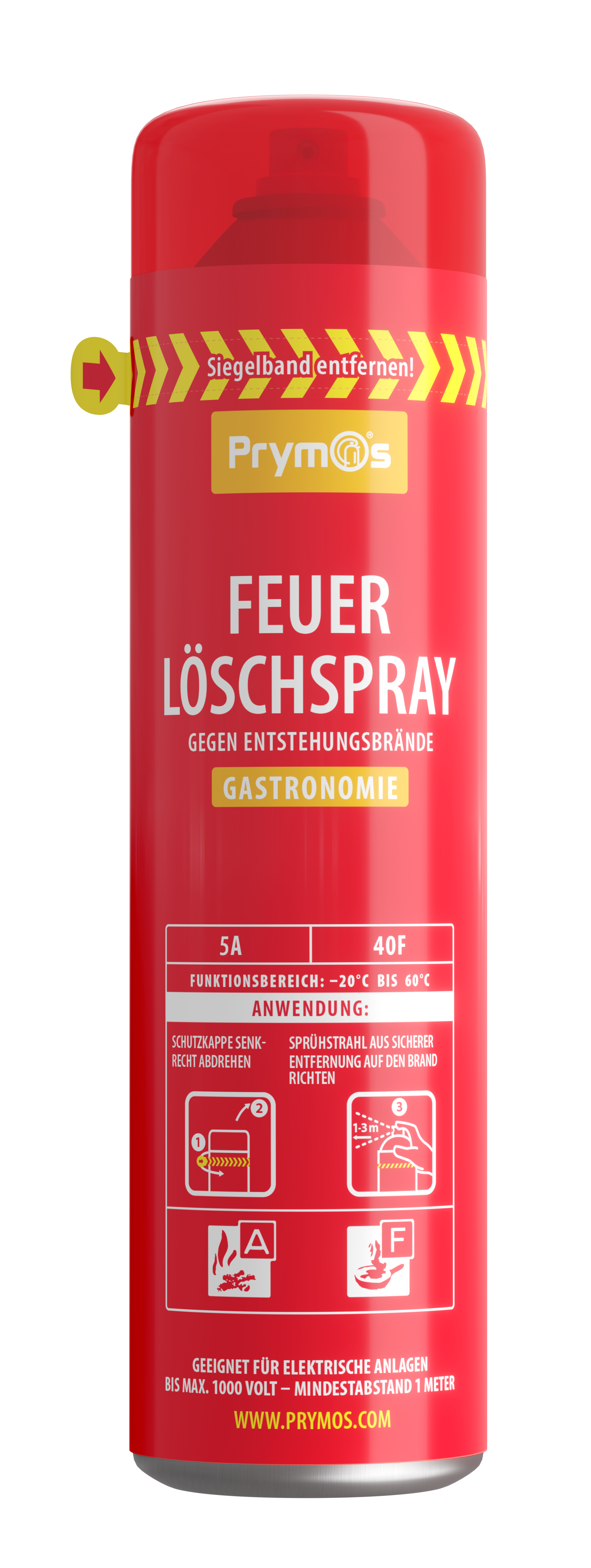 Prymos Feuerlöschspray Gastronomie