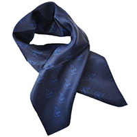 Halstuch-f-r-Damen-dunkelblau-Baden-W-rttemberg Halstuch für Damen, dunkelblau, Baden-Württemberg