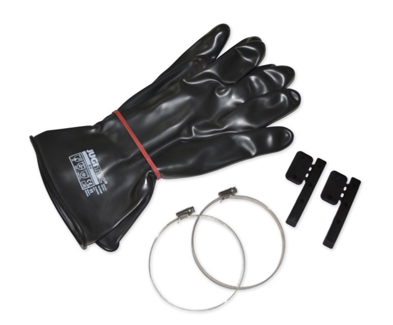 CSA Innenhandschuhe aus Butyl-Viton, schwarz