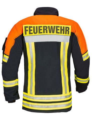 WATEX THL Einsatzjacke, schwarzblau/orange