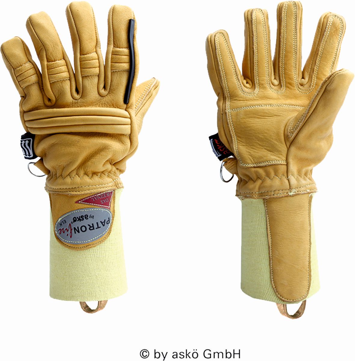 Askö Feuerwehrhandschuh FIRE ACTION ELCH, Strickbund