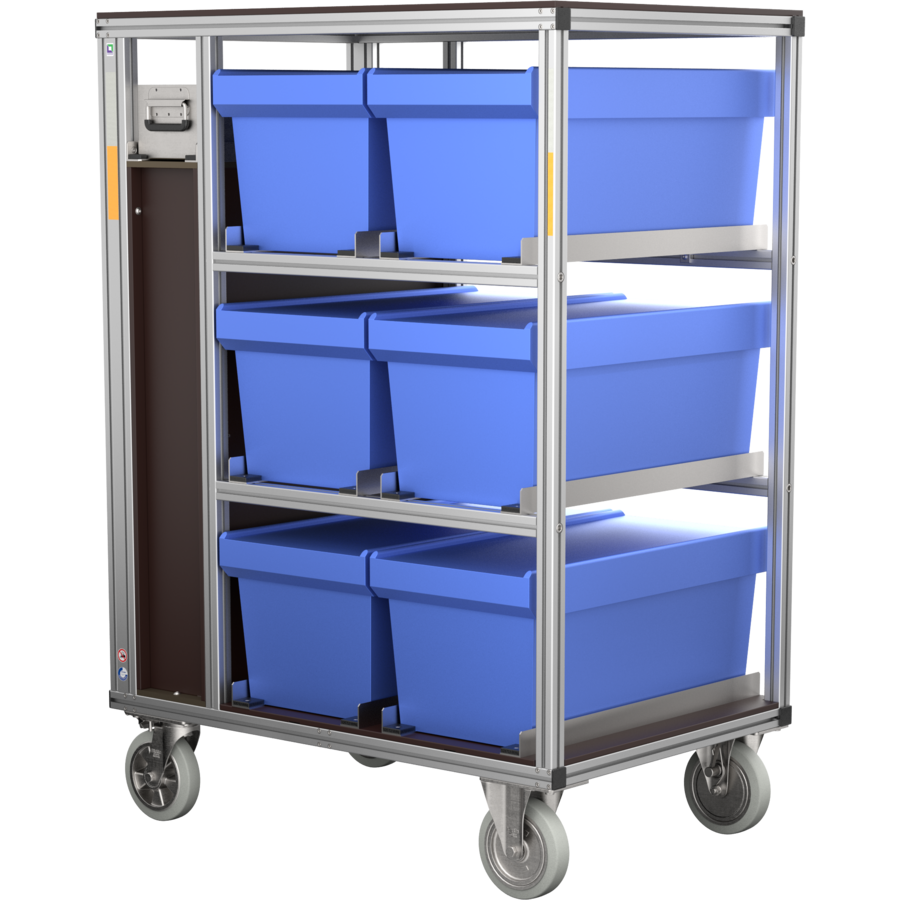 Rollcontainer Atemschutzgeräteboxen und Ersatzflaschen