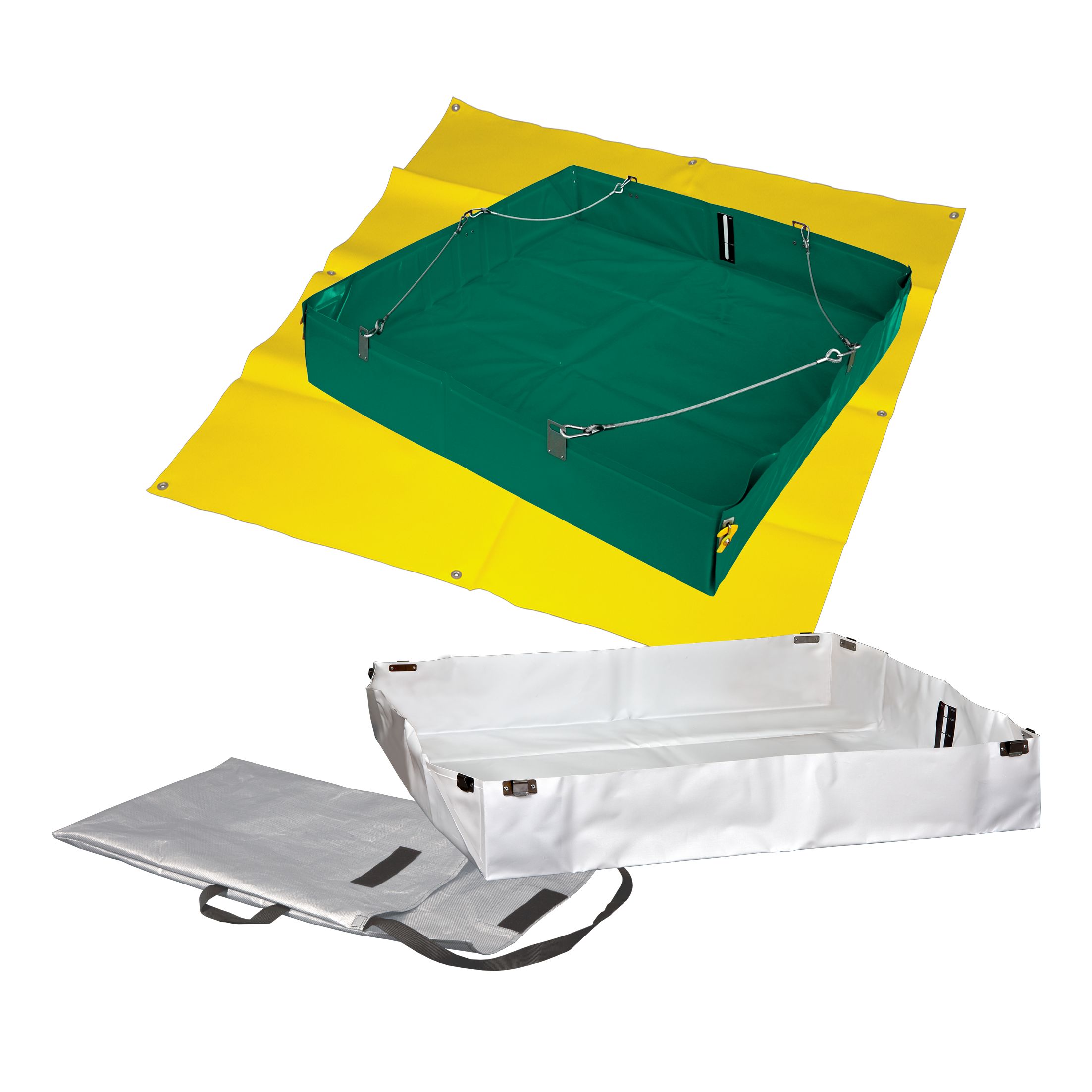 Faltbare Mehrzweck-Auffangwanne XL - SET