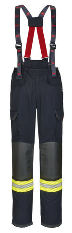 WATEX Waldbrand Einsatzhose Fire-Jack II blue Front