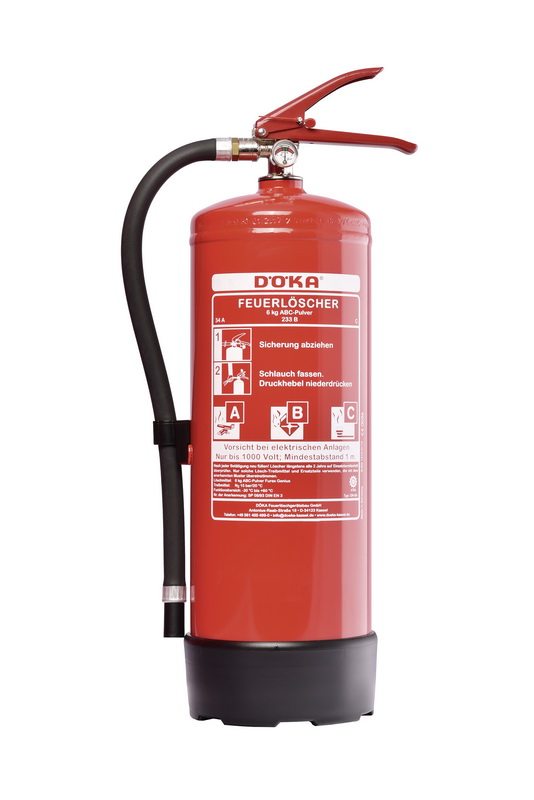 ABC-Pulverfeuerlöscher Dauerdruck DÖKA GN6A - 10 LE