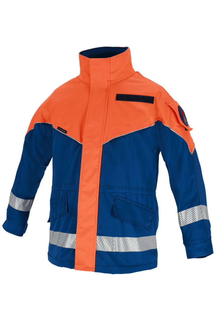 NOVOTEX Jugendfeuerwehr-Parka segmentiert mit Innenweste