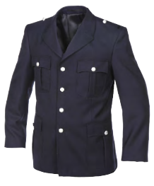 Feuerwehr-Dienstjacke nach BO Brandenburg. Sachsen