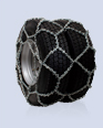 Schneeketten/Paar für Reifengröße 225/75 R - 17,5 RUD profi