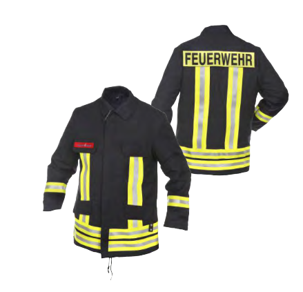 Feuerwehr-Einsatzjacke HuPF Teil 3 Modell ALLGÄU KERMEL/Vis.