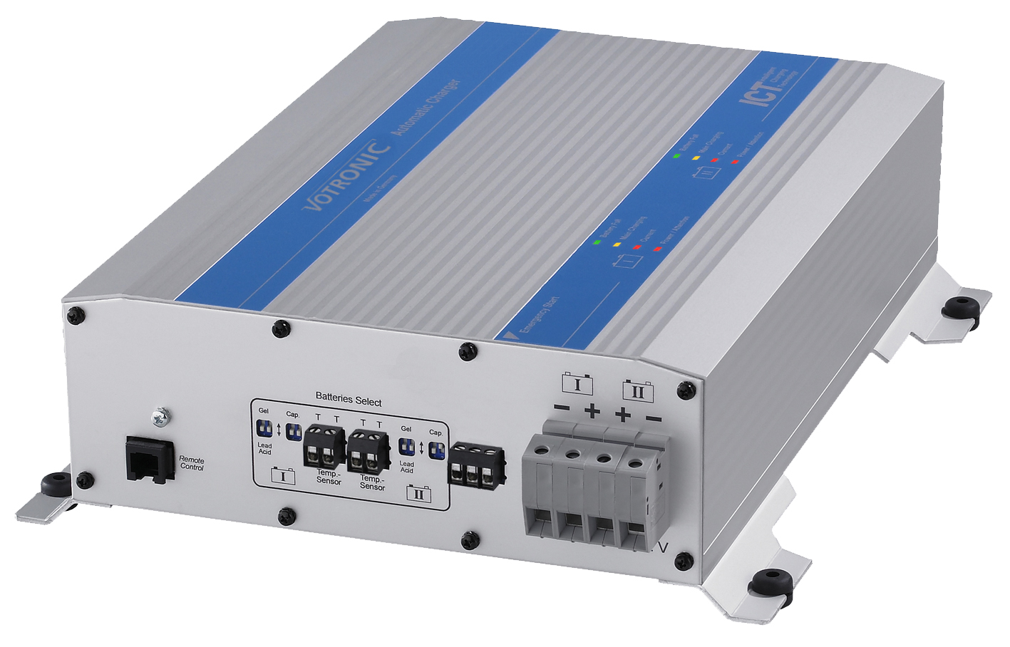 Einbau-Ladegerät VAC 1215/30 Duo ohne Startüberbrückungsf.