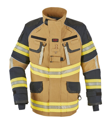 Einsatzjacke X-Pro Dynamic, gold/schwarzblau