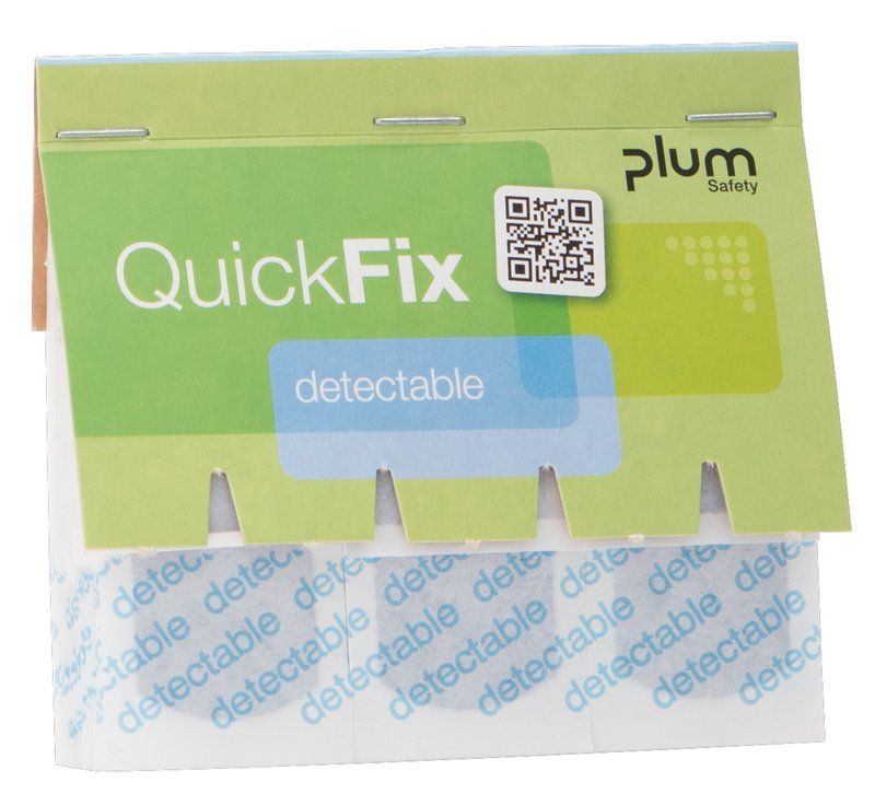 Nachfüllpack QuickFix für Pflasterspender, 45 Stück detektabel