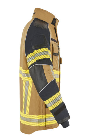 Watex_12_6011_Jacke_gold_dunkelblau_Seite2 Einsatzjacke X-Pro Dynamic, gold/schwarzblau