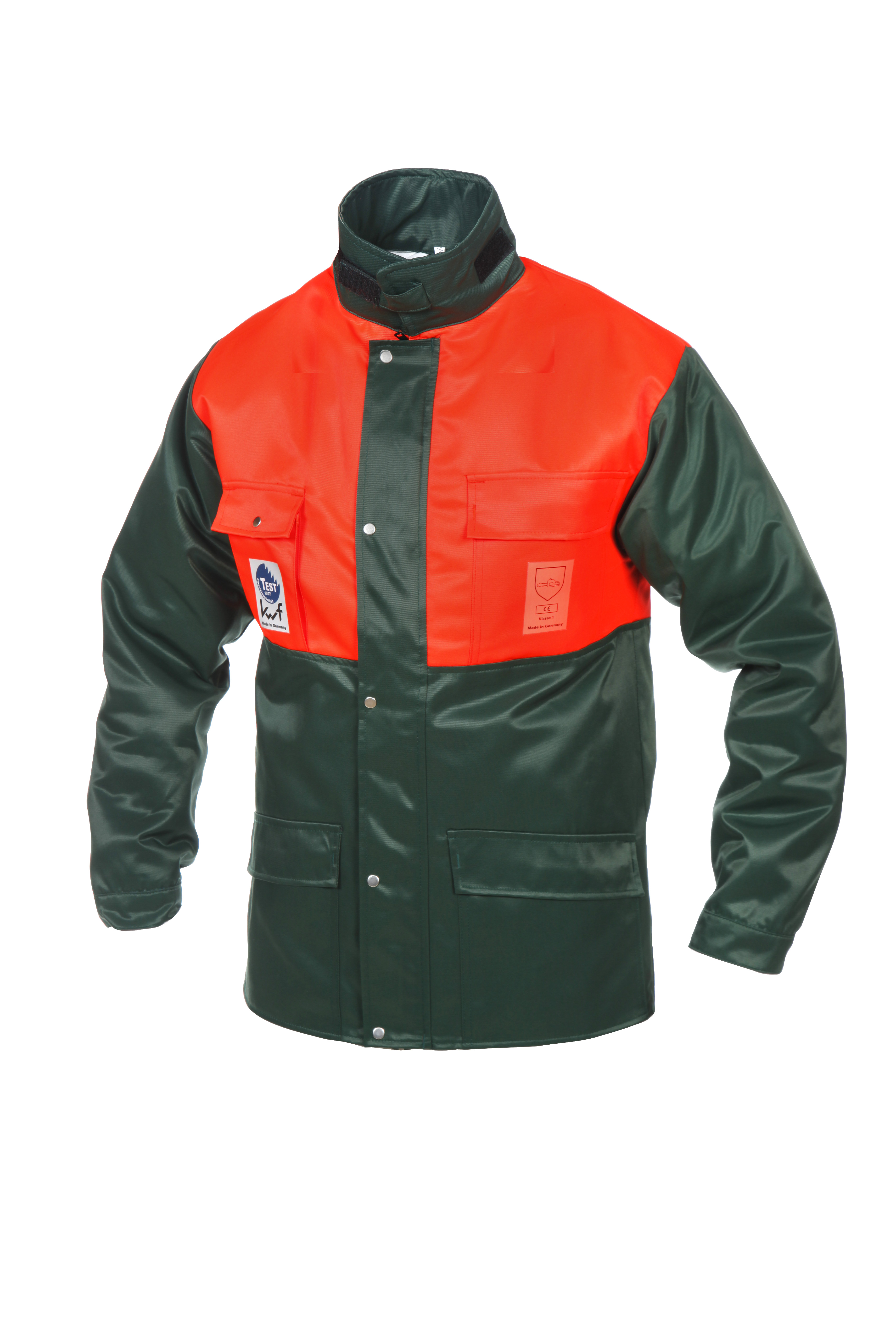 NOVOTEX-Waldarbeiter-Jacke, Schnittschutz, Mischgewebe