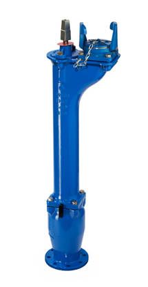 Unterflurhydrant DN 100, Rohrdeckung 1,25 m, Form AD1