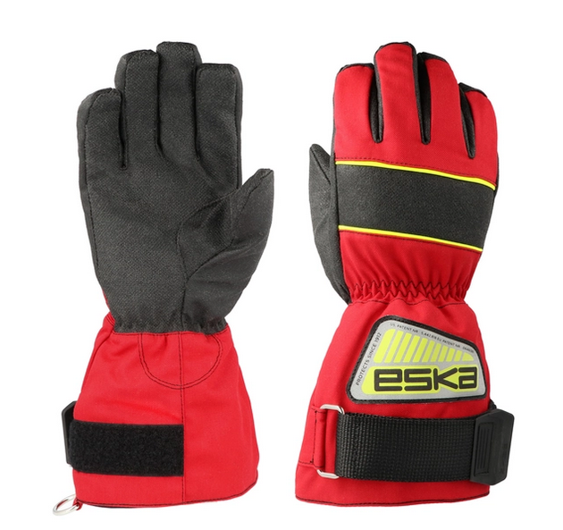 Feuerwehr-Handschuh ESKA JUPITER 5F mit langer Stulpe, rot