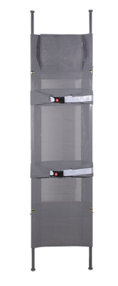 Krankentrage N DIN 13024, 1-fach klappbar, 2-Gleit-/ 2-Rollf