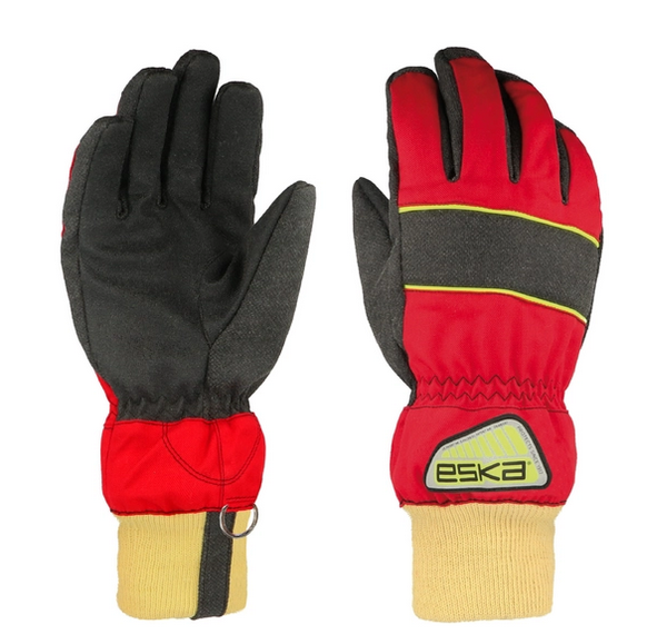 Feuerwehr-Handschuh ESKA JUPITER-E 5F mit Strickbund, rot