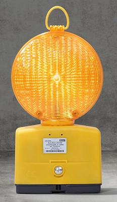 Warnleuchte EURO-Nitra LED Lichtaustritt EINSEITIG gelb