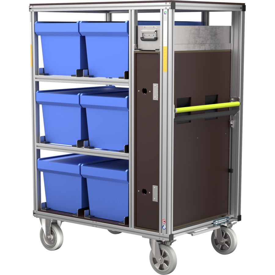 Rollcontainer Atemschutzgeräteboxen und Ersatzflaschen