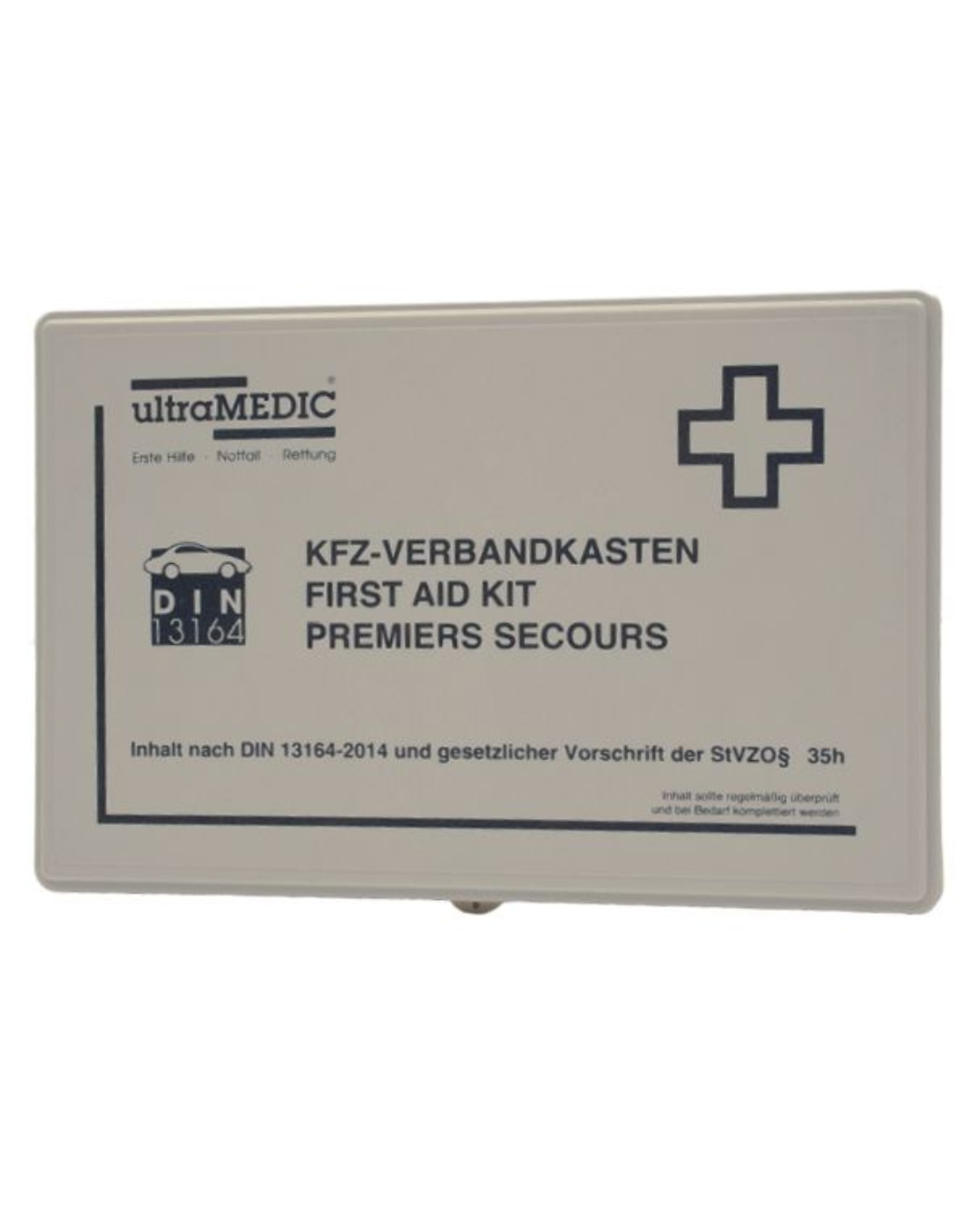 ultraTRAFFIC Kfz-Verbandkasten DIN 13164, Kunststoff