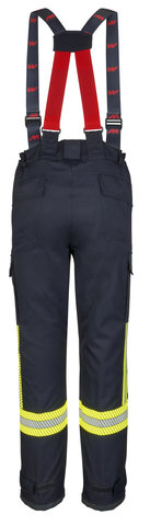 WATEX Waldbrand Einsatzhose Fire-Jack II blue Rück