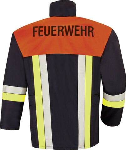 13-6315_hinten_FW_neu WATEX Schutzjacke Bayern 2000, sipigelb