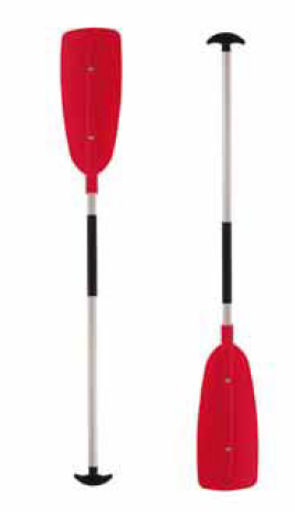 Stechpaddel RIS 150 cm lang aus Aluminium, teilbar