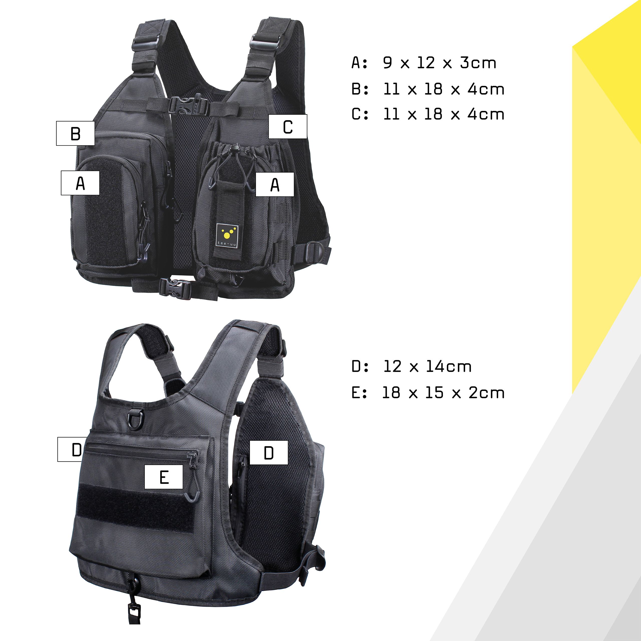 TEE-UU CHEST RIG SUPREME Funkgeräte-Harnisch