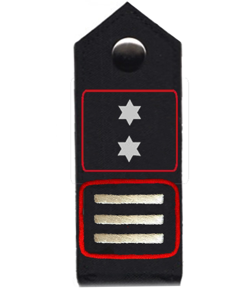 Schulterklappe Bayern Vereinsvorsitzende/-r und Hauptlöschmeister/-in