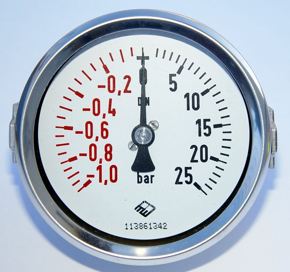 Druckmessgerät (Mano-Vakuummeter) -1...25 bar