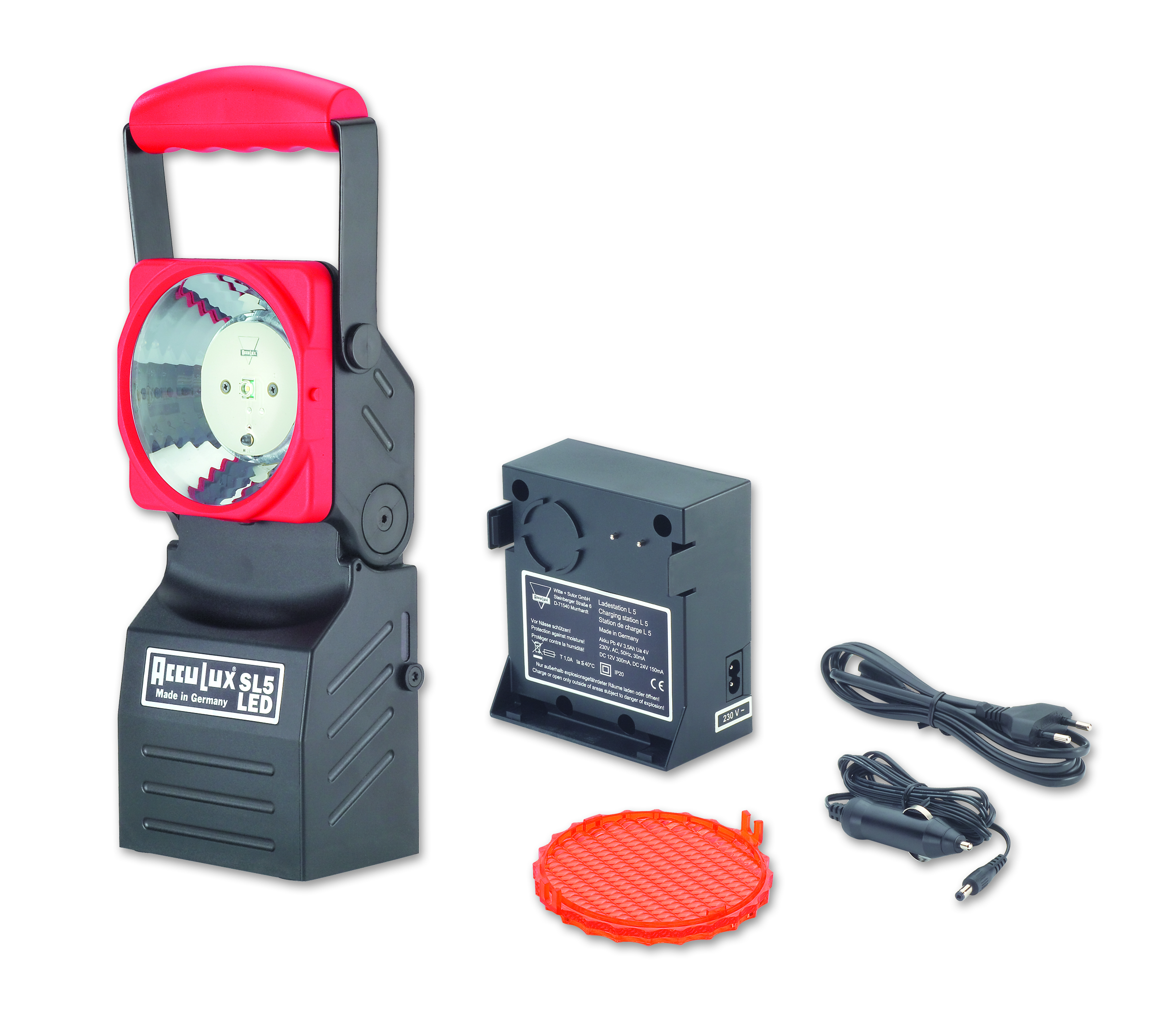 ACCULUX  Set Handscheinwerfer SL 5 LED