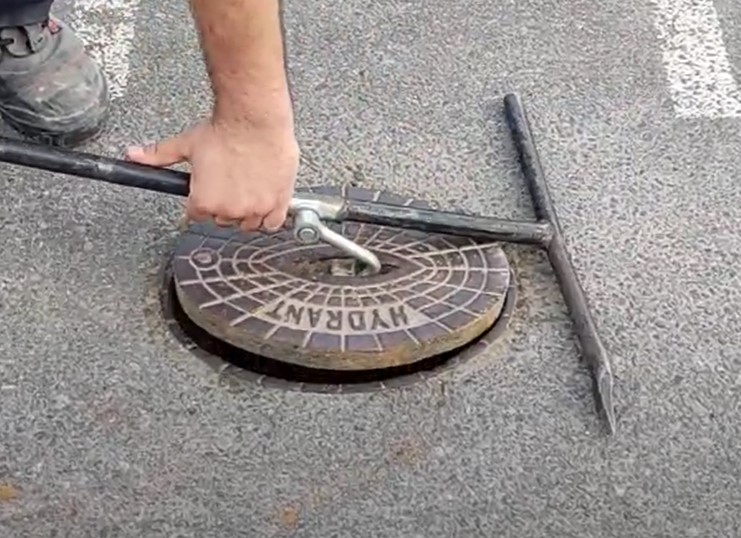 Zusatz-Anschweißhaken für Hydrantenschlüssel C