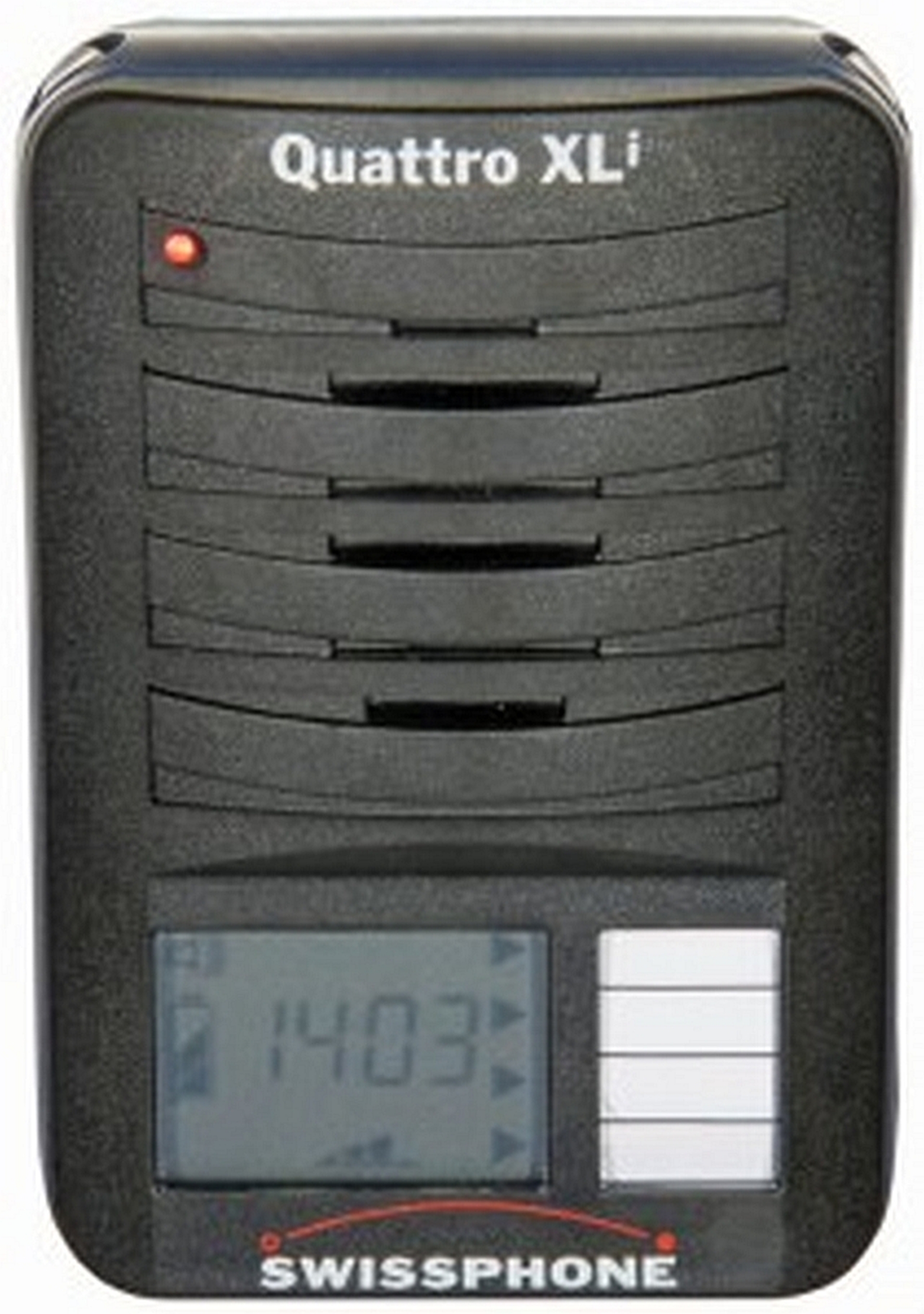 SWISSPHONE-Funkmeldeempfänger Quattro XLi /RE 429 im Set